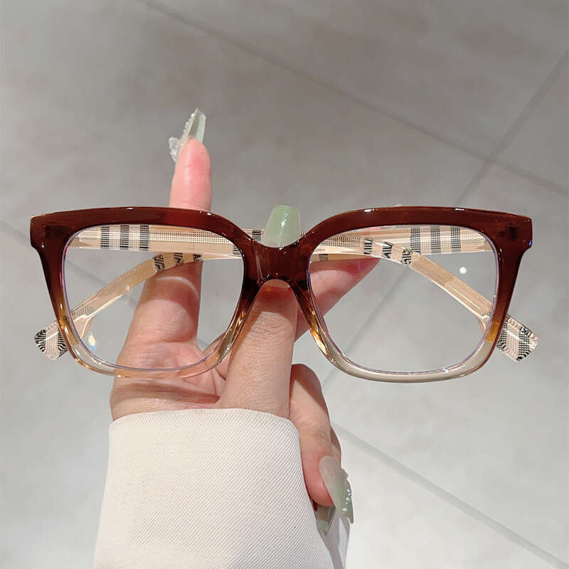 Sunglasses Designer Sun glasses Trendy Fresh Style High End Anti Blue Light Business Elegant Versatile Prescription Glasses
