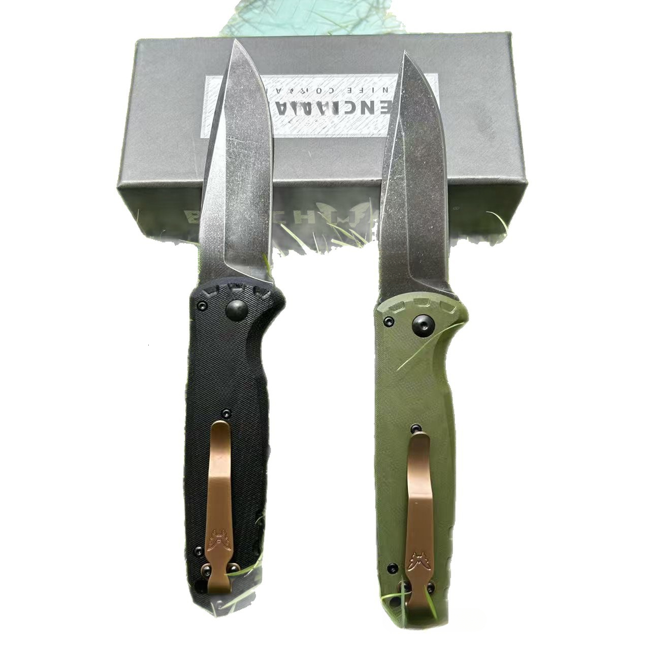 BM 4300 High-Quality Pocket with D2 Blade and G10 Handle - High-Strength Sharp Outdoor Camping Folding Portable Knife