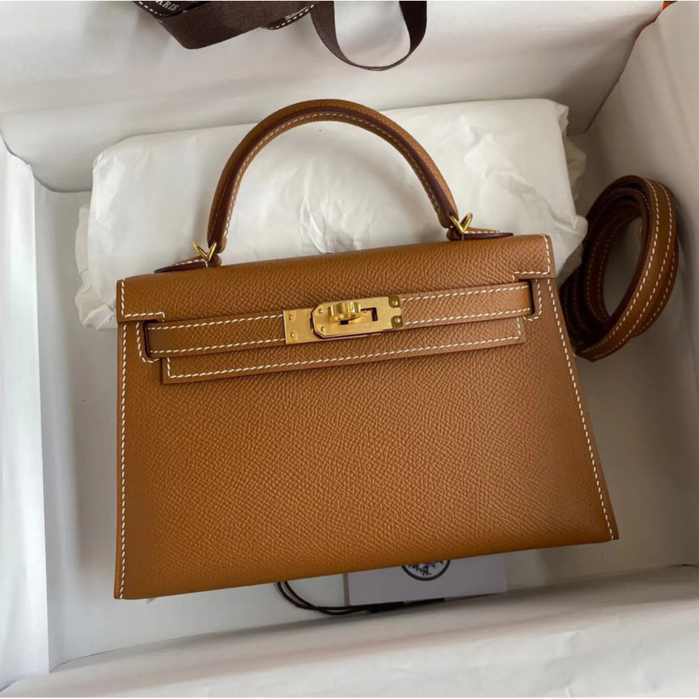 designer mini shoulder handbag luxury women crossbody bag genuine leather tote with lock and key top quality cowhide 19cm purse Evening Bags