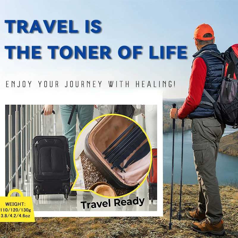 Trekking Poles City Walking Sticks-Carbon Fiber Lightweight 5 sections Folding poles Hiking Poles Running Climbing Stick G2512201