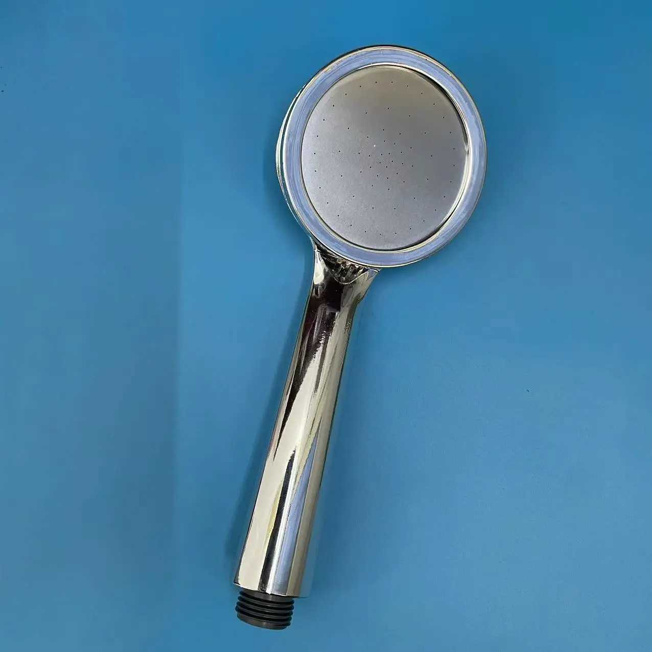 Water Saving Spray Nozzle High Pressure Pressurized Nozzle Shower Head Rainfall Chrome Bath Shower Head 1pc High Quality C251220