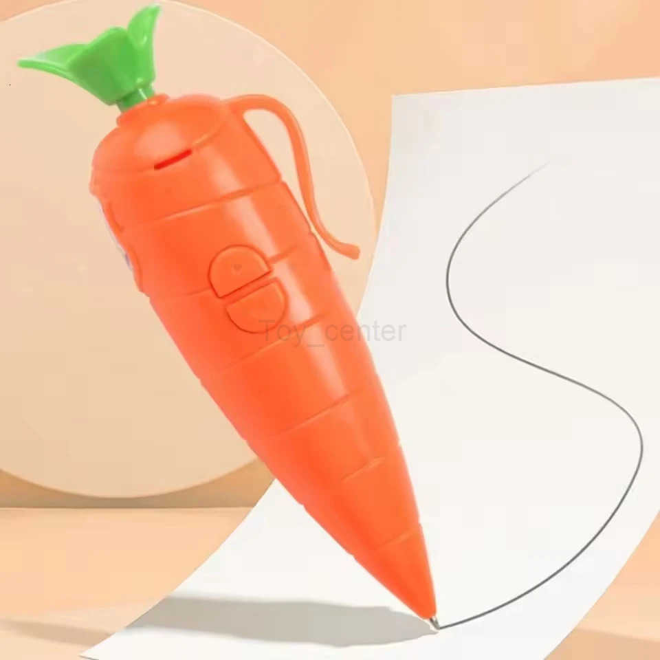 Disney NEW Zootopia 2 Judy Carrot-Shaped 2-in-1 Voice Recorder Ballpoint Pen 60-Second Recording Creative Novelty Stationery H251220