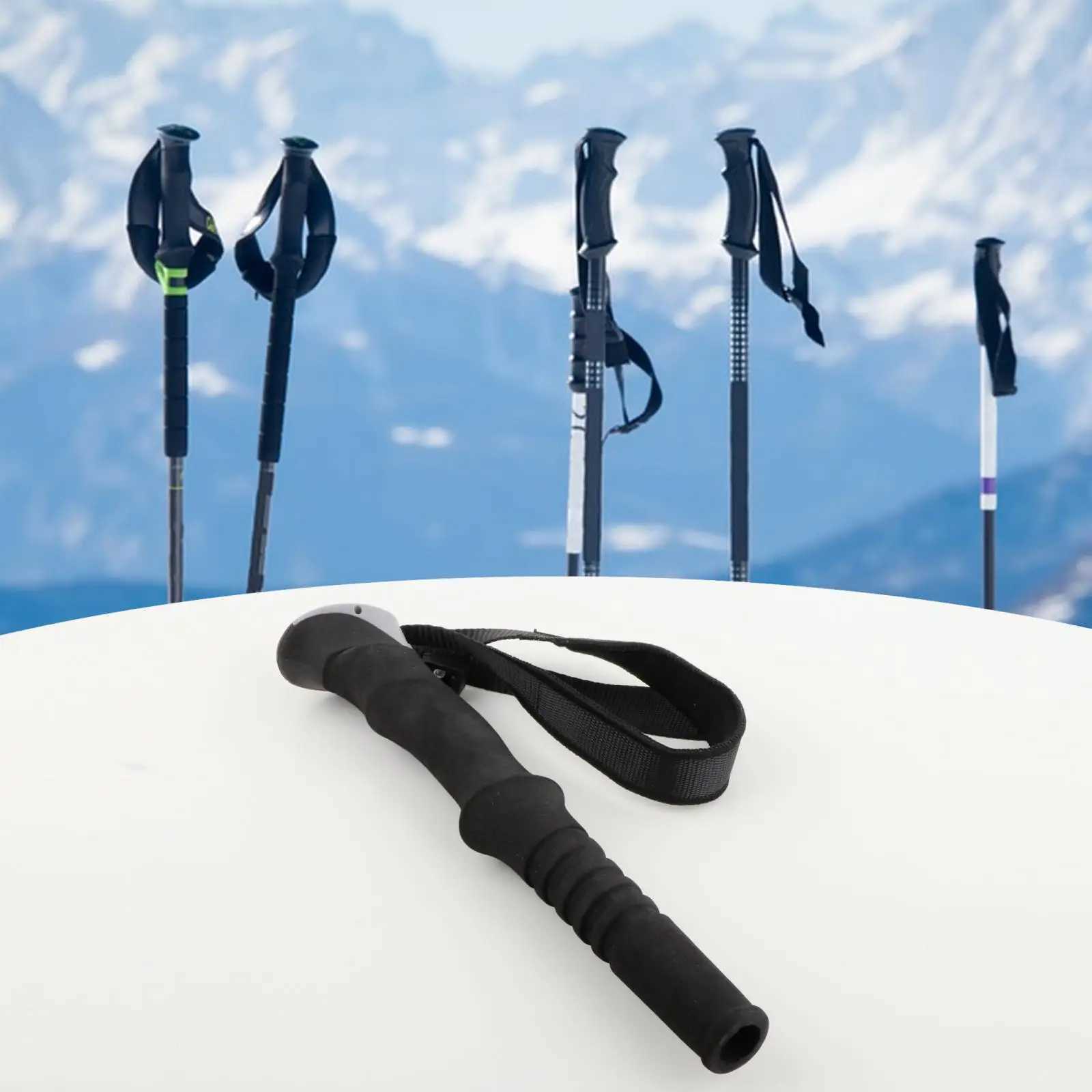 Walking Rod Hand Grip Ergonomic Handle Hiking Pole Handle for Outdoor Activities Rock Climbing Mountaineering Camping Travel G251220