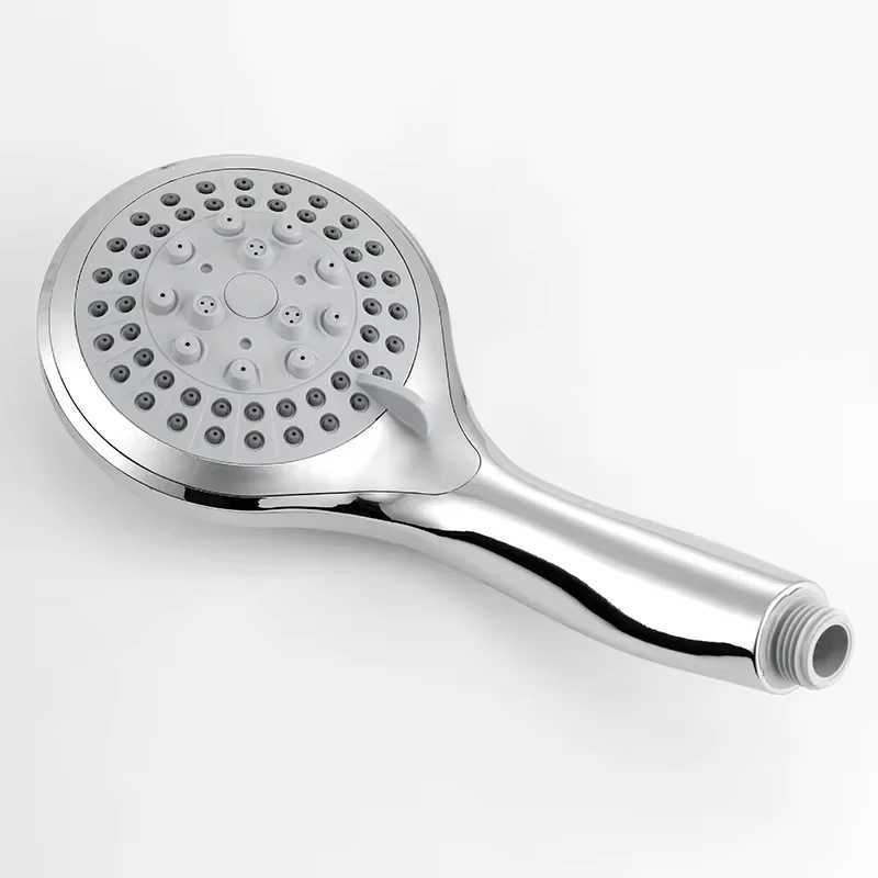 High Quality 5 Modes Round Rain Shower Head with Hose Sets Shower Holder for Bathroom Shower Accessories Douche C251220