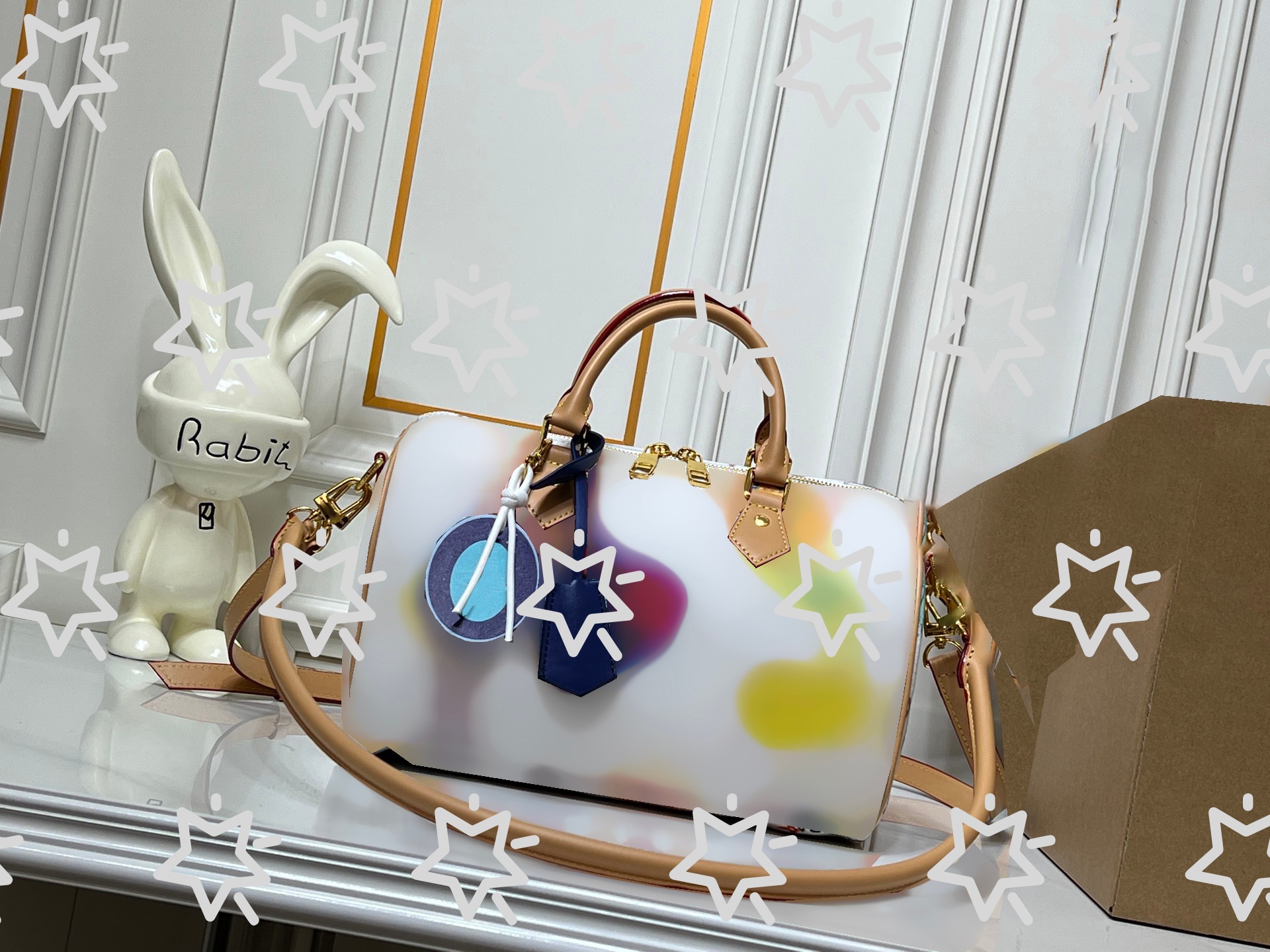 Sustainable Style: Reclaimed Wooden Material Large Capacity Day Pack with Comfortable Handles