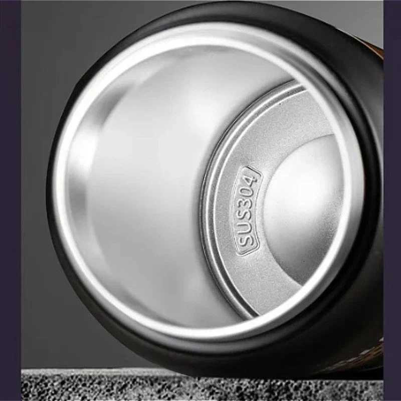 Portable Thermos with Straw 304 Stainless Steel Thermal Mug Tumbler Coffee Cup Sports Vacuum Flasks Cold and Hot Water Bottle H251219 W260226