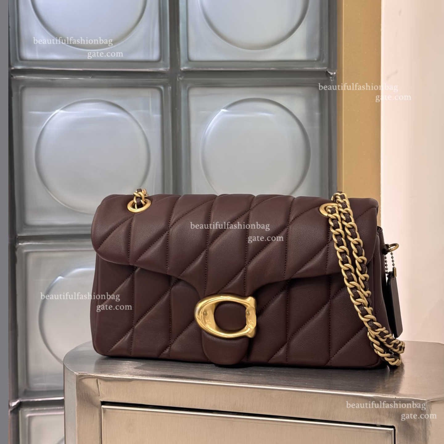 10A High quality Designer Bag Tabby Tote bag Women Waist Cross Body Handbag Famous Bumbag Fashion Shoulder Bag Classic Brown square bag Luxury Clutch Flap Bags 33cm