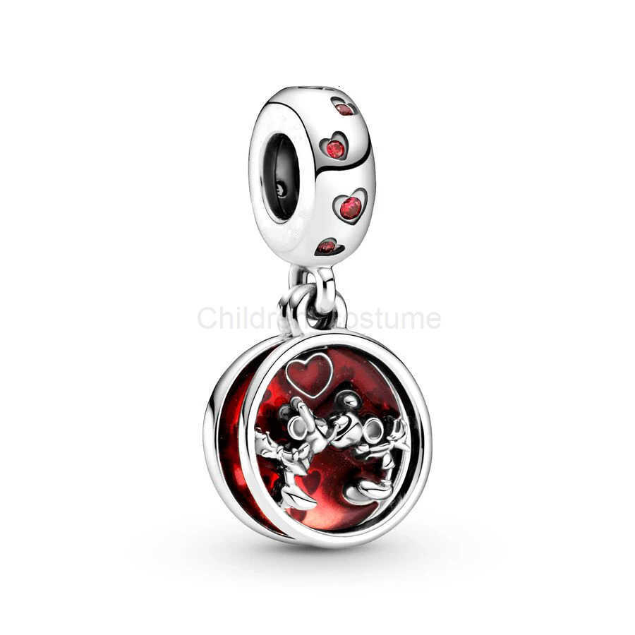 Disney Hot Toys HOT SALE Mickey Mouse Minnie Mouse Donald Duck Charm Beads fit Original Silver Bracelet DIY Exquisite Jewelry Gifts H251220