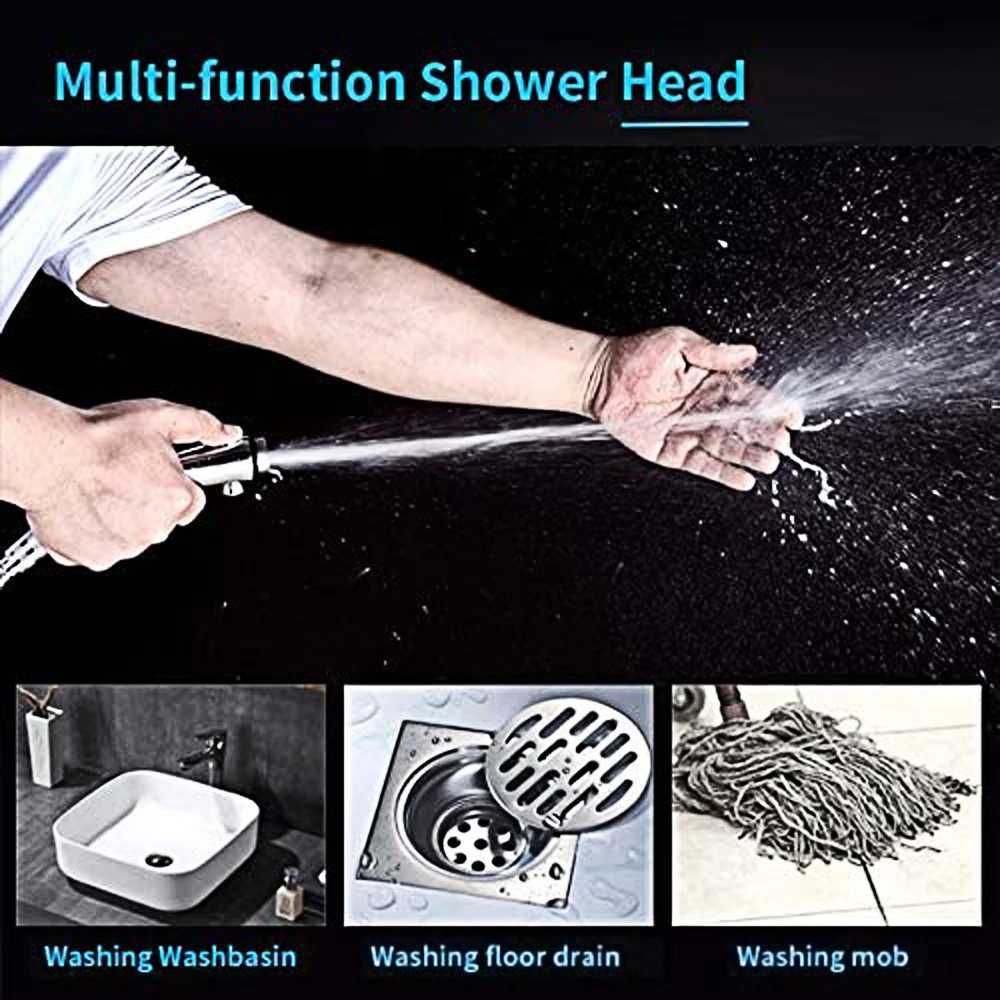 Universal Bath Showerhead High Pressure Rainfall 3 Modes Adjustable Water Saving Luxury Home Hotel Sprayer Bathroom Shower Head C251220