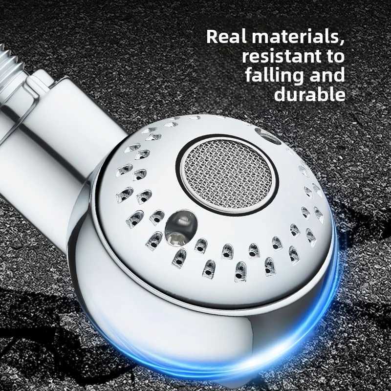 2-Mode Baby Shower Head - Gentle Bubble Water Flow Drop-Resistant Durable Universal Interface for Toddlers C251220