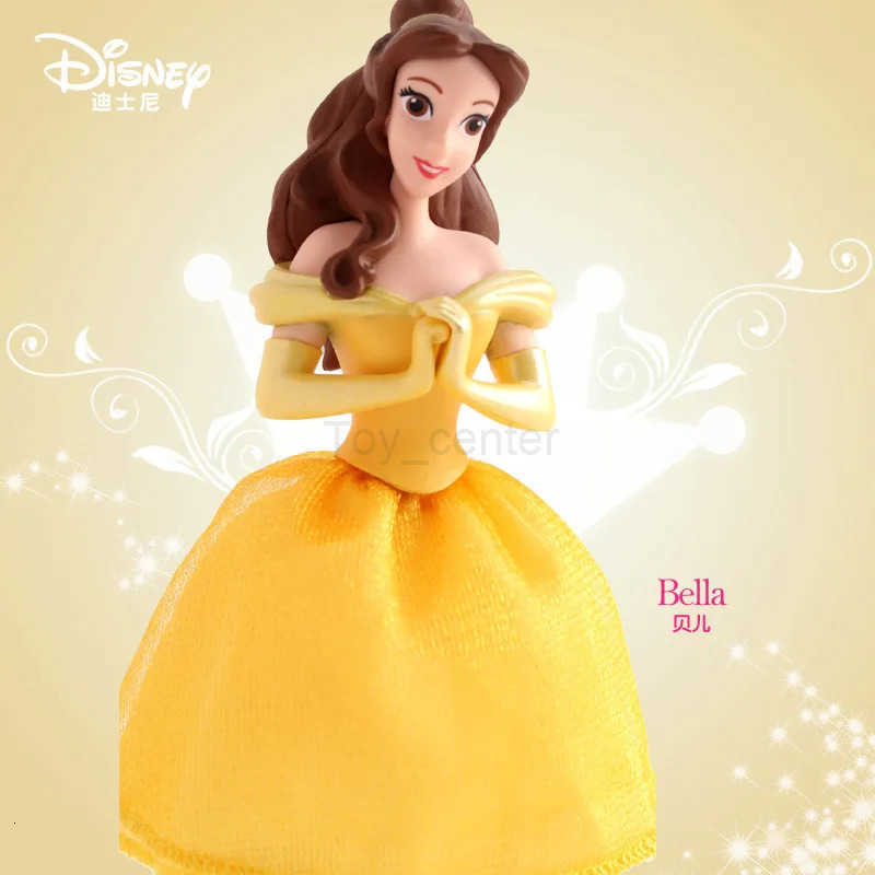 Disney New Princess Modeling Kawaii Elsa Snow White Cinderella Bell Creativity Lovely Pen Cartoon 07mm Ballpoint Pen Girl Gift H251220