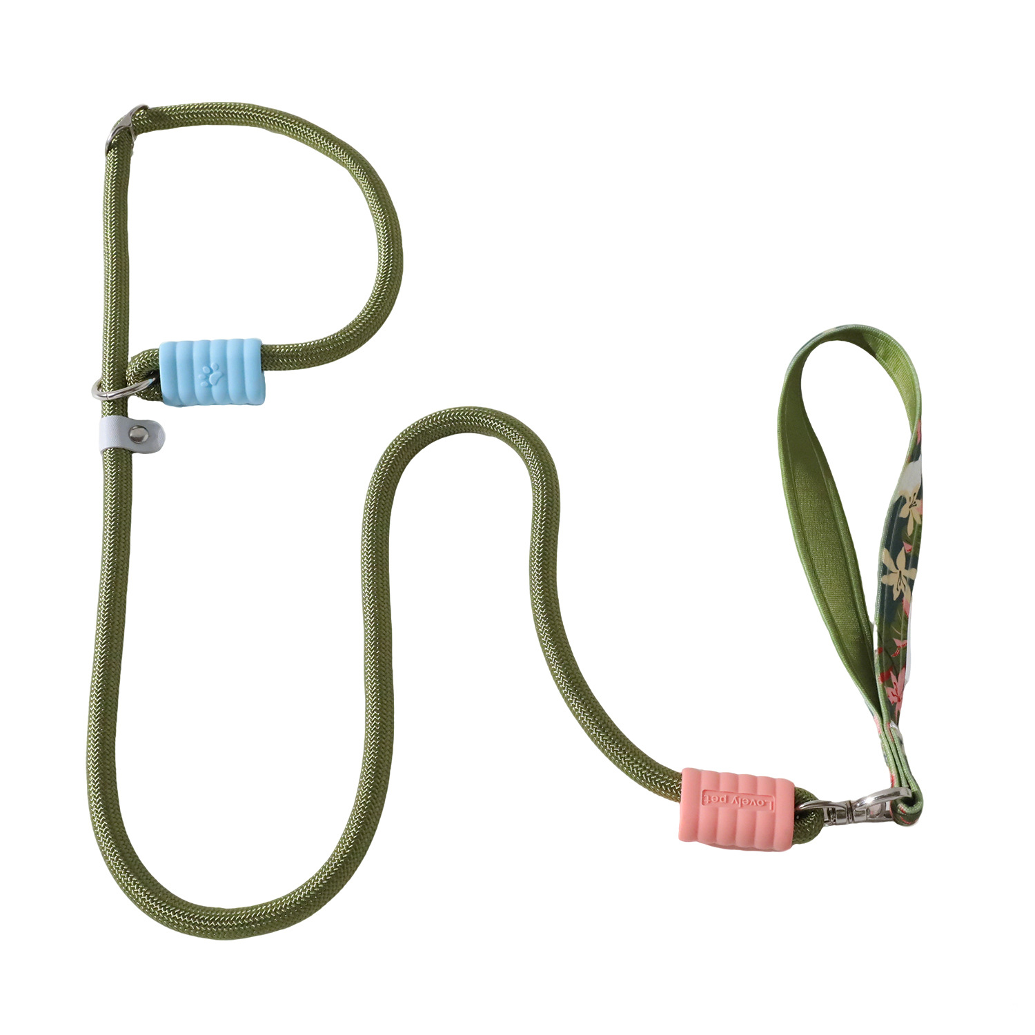 Anti Pull Dog Leash No Tangle P Rope Large Dog Training Leash Golden Retriever Pet Walking Supplies