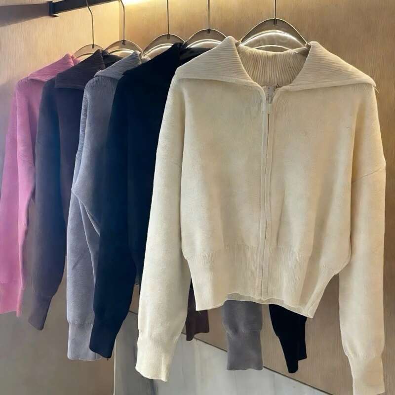 7A New Alonessities Sets Women Clothes Leggings Pant Jacket Sets Designer Knit Set Thick Warm Wide leg Knit sports pants Alonessities Jacket Women Sweatpants Sets