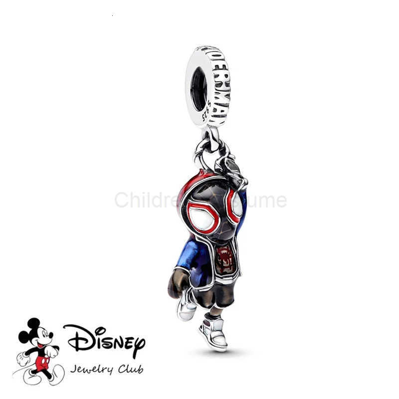 Disney Charms Marvel Spider-Man Iron Man Hulk Scarlet Witch Captain America Beads Fit Original Bracelets DIY Jewelry Gift H251220