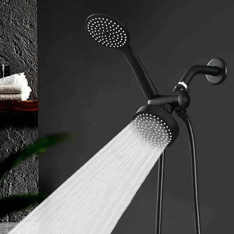 Handheld Shower Head Two In One Shower Long Hose Three Way Water Distributor Bathtub Showers Mounted Set Accessories C251220