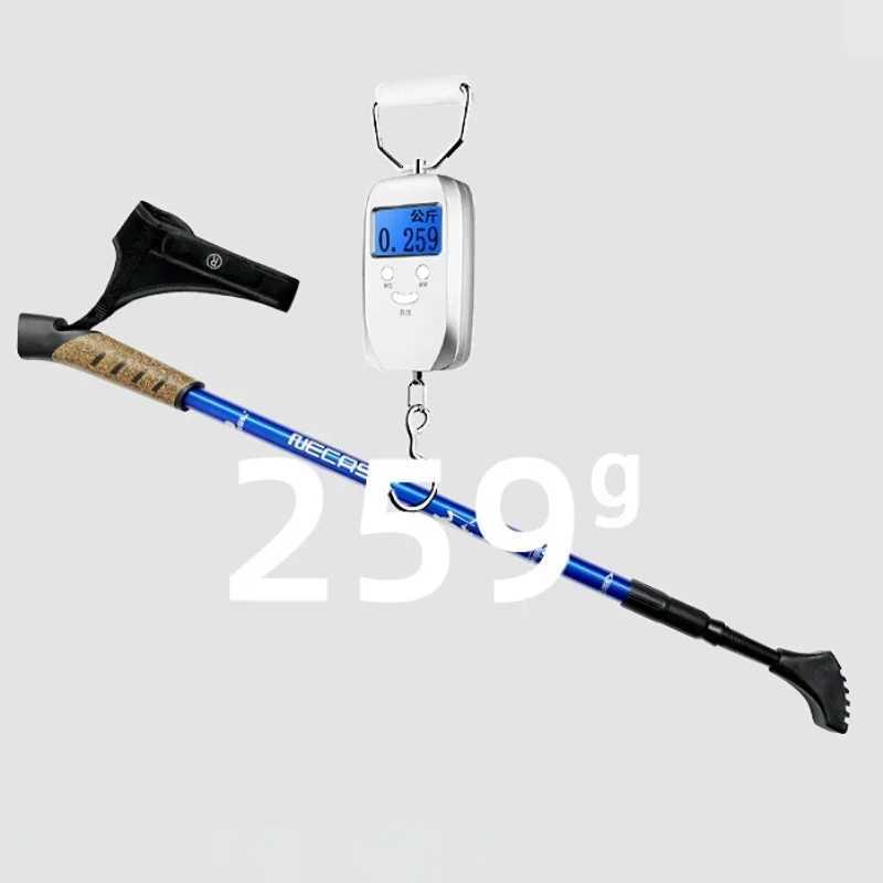 Nordic Telescopic Walking Poles 2PcsTrek Pole Aluminum Alloy Shooting Cane Strong Locking Walking Pole Lightweight Hiking Cane G251220