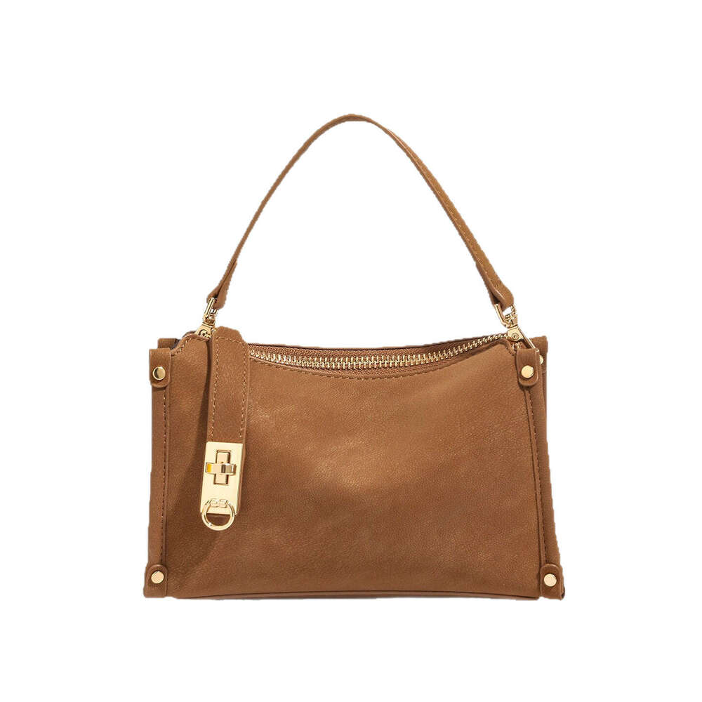 Cross-Border Foreign Trade Genuine Leather Women's 2025 New Handbag Light Luxury Niche High-End Vintage Single Shoulder Crossbody Bag