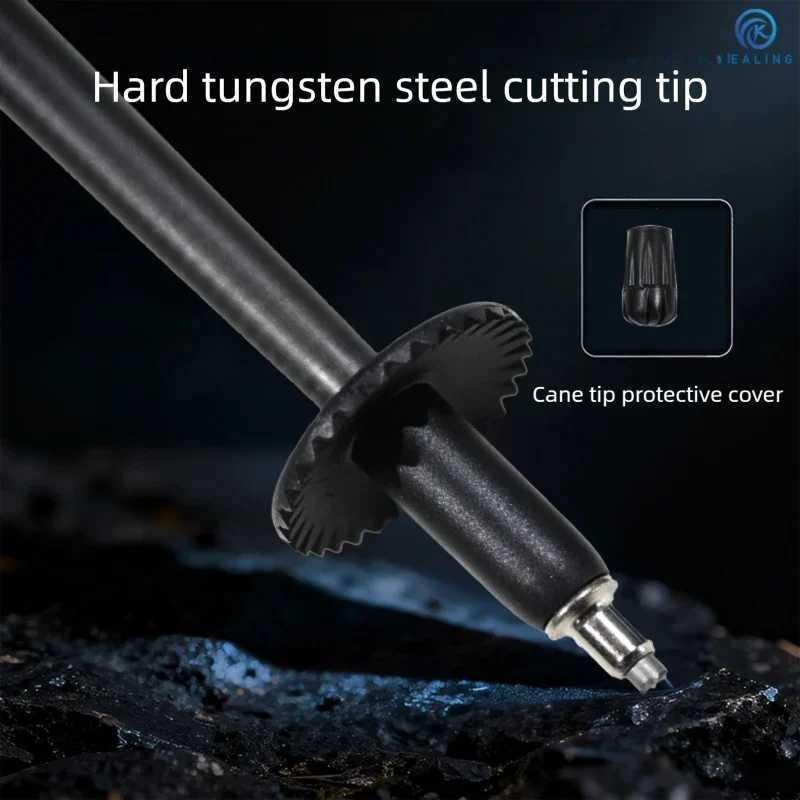 Ultralight 5-section folding Carbon Trekking Poles Walking Sticks Hiking Canes convenient trekking pole G2512201