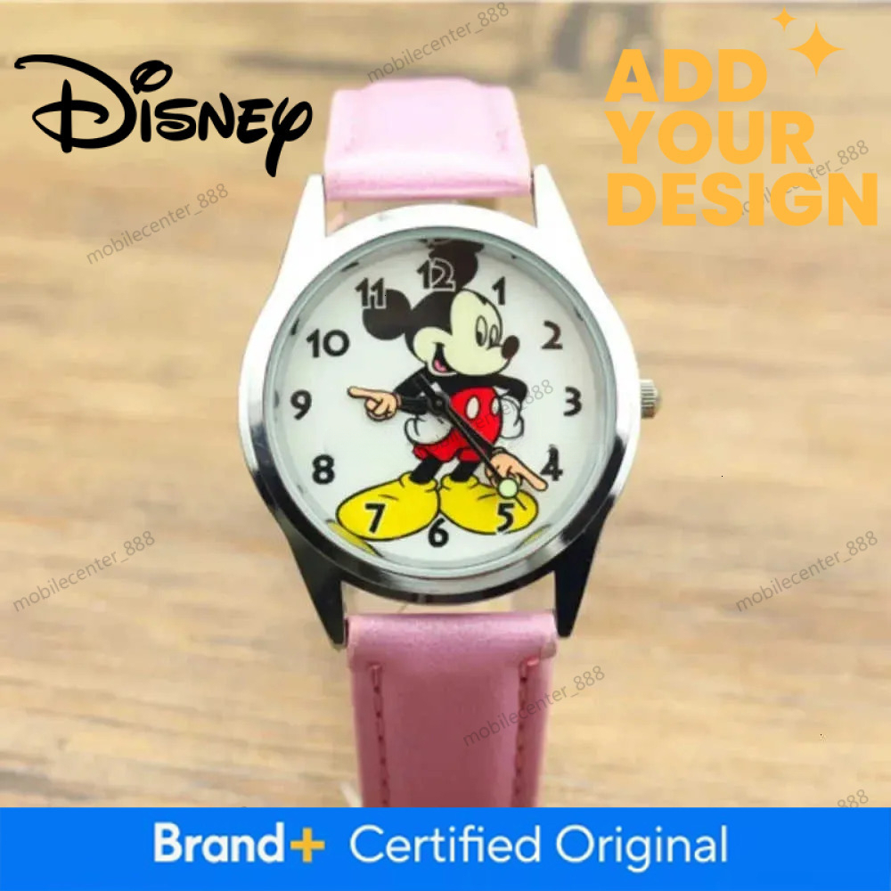 Disney custom Mickey Mouse Teen Adult Watches Vintage Articulating Hands Analog Quartz Watch for Women Men Teenager Fashion Wristwatch H251011