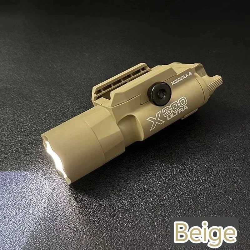 TINSOL New X300U-A Multi - functional Tactical Light Fits 20mm Rail for Toy Airsoft Guns Hunting CS Matches WargamesT251220