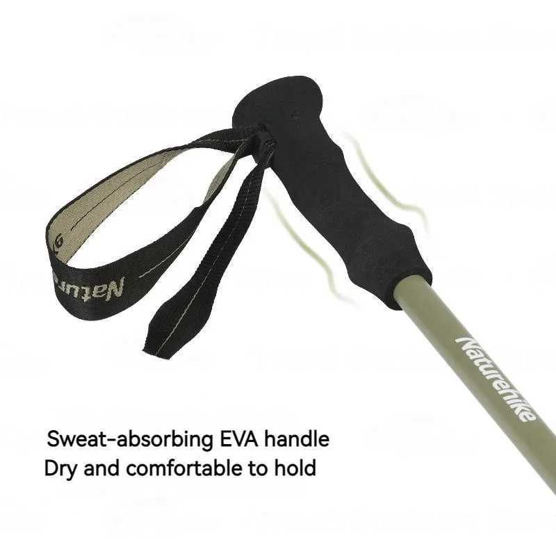 Naturehike Hiking Stick Carbon Fiber Telescopic Ultralight Outdoor Climbing Pole Trekking Accessories Walk Mountaineering Stick G251220