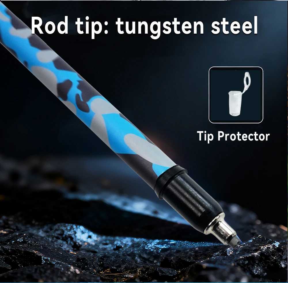 OKHELING Ultra-Light Carbon Fiber Walking Sticks 4-Section Folding Trekking Poles for Hiking And Climbing Nature Hike G251220