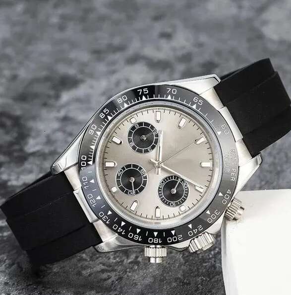 High Quality Mens Watches Clean Movement Stainless Steel Automatic Mechanical Watch Waterproof Panda Men Watchs Superclones Orologio. Wristwatch