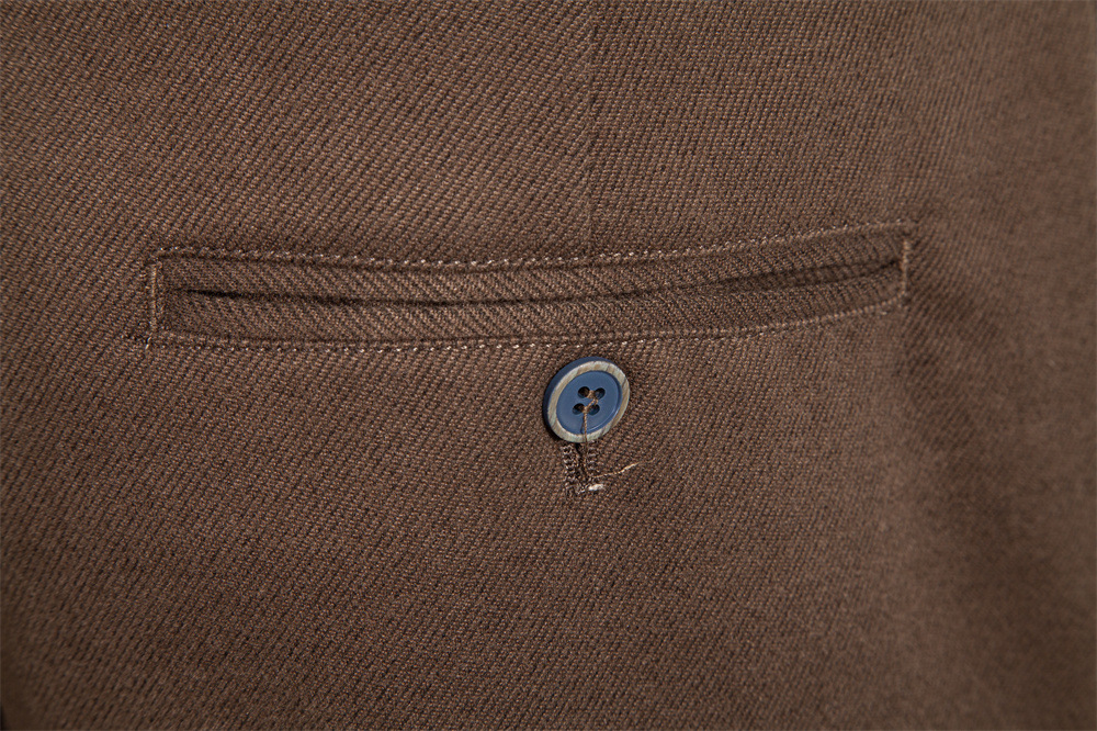 WOZK Autumn/Winter New Casual Pants for Men's Underwear Business Versatile Thick Pants Fashion Men's Pants