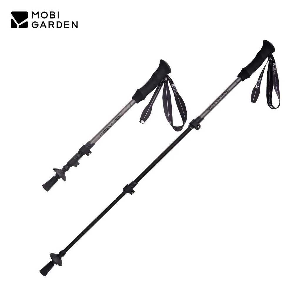 MOBI GARDEN Outdoor Hiking Poles Aluminum Alloy Telescopic Hiking Poles Climbing Adult Childrens Styles G251220