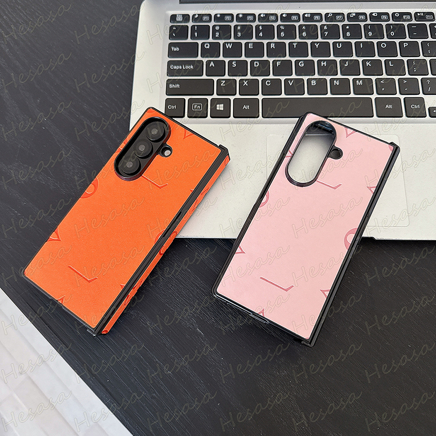 Luxury Emboss Leather Phone Case for Samsung Z Fold 7 6 5 4 3 collapsible Folio Anti-knock Bling Glitter Designer Cover Fold7 Shockproof Galaxy Fold6 Fold5 Fold4 Fold3