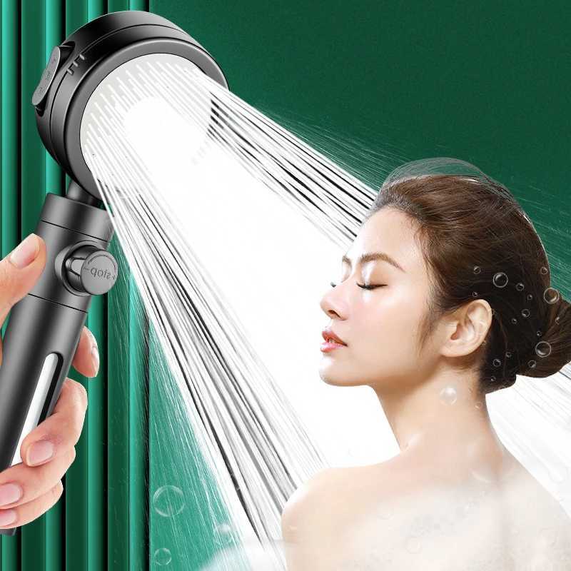 Filter Shower Head with 3 Spray Settings One-Touch Stop - High-Pressure Water Filtration Ergonomic Design for Ultimate Showe C251220
