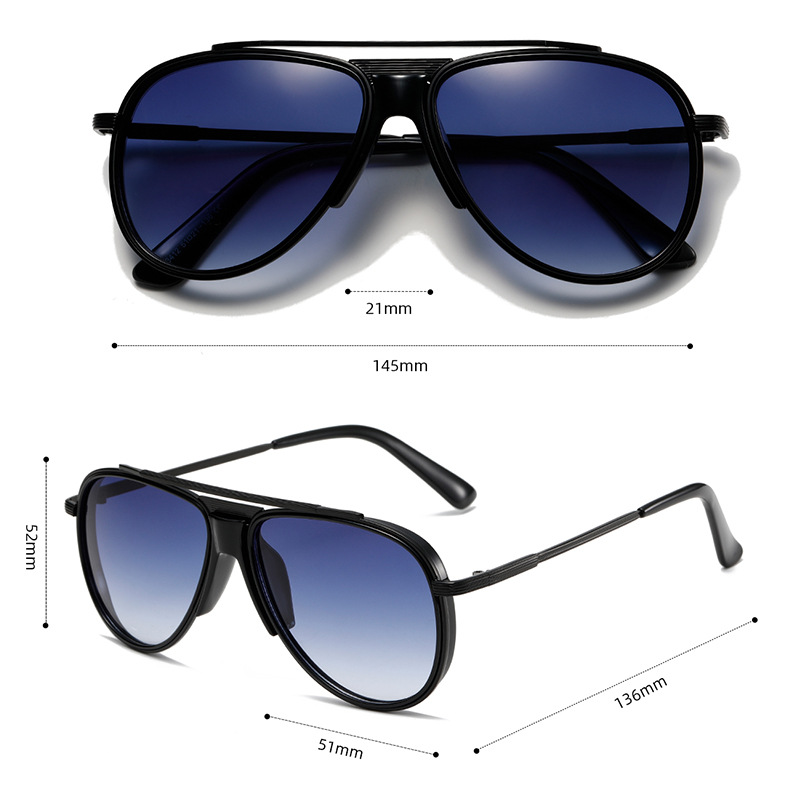 Designer Sunglasses For Women Men Sunglasses Polarized UV400 Sunglasses Fashion Classic Luxury Glasses Goggle Pilot Alloy Square Frame Eyewear AP3131