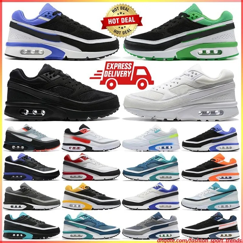 Men Women Og BW 91 Designer Running Shoes White Pure Platinum Black Persian Violet Cream Vachetta Tan Rotterdam Lyon LA Beijing Trainers Platform Sneakers