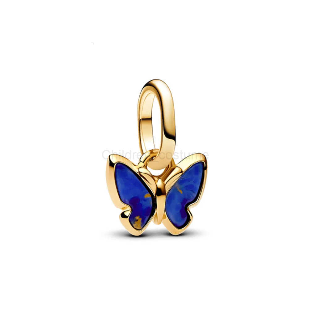 Disney 2026 Spring Hot Selling Butterlfy Flower Cherry Bird Diy Bead Pendant Fit S925 Bracelet Women DIY Jewelry Gift H251220