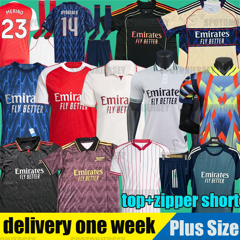 arsenallfootball kits 25 26 kits RICE GYOKERES soccer jerseys SALIBA Gunners MARTINELLI G. JESUS ARSen MAHARISHI jersey SAKA football shirt ODEGAARD No More Red kit