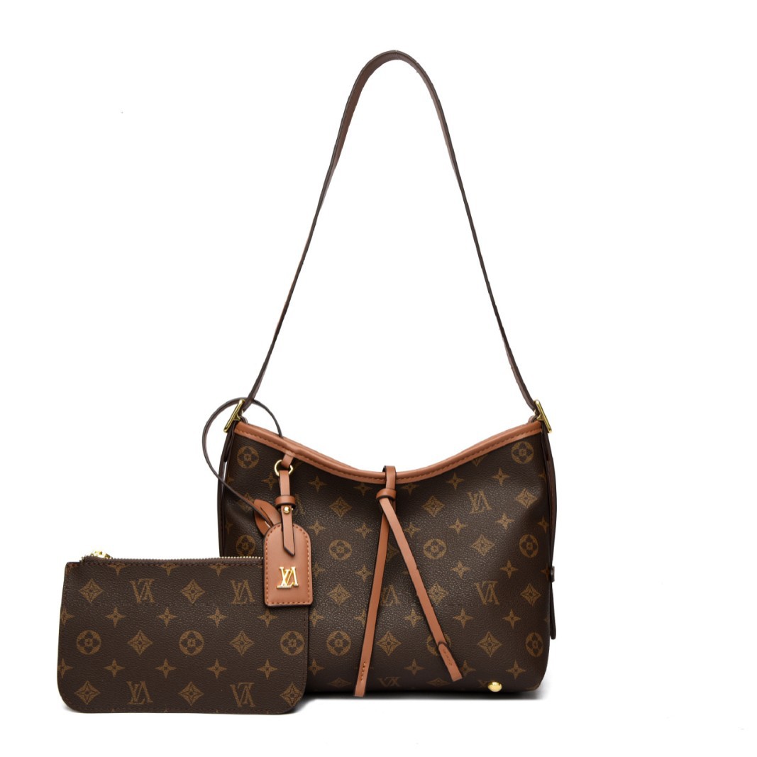 OULAIMEIZI Designer Bag 2025 Large Capacity Commuter Leisure Tote Bag for Women Light Luxury Printed Versatile Fashion Shoulder Bag