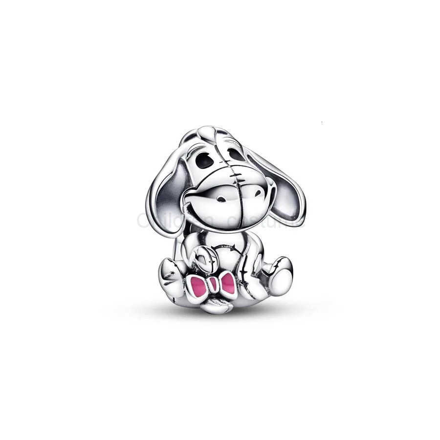 Disney Hot Toys Winnie the Pooh Eeyore Piglet Tigger Dangle Charm Bead fit Original Bracelet Bangle Exquisite Jewelry DIY Accessories H251220