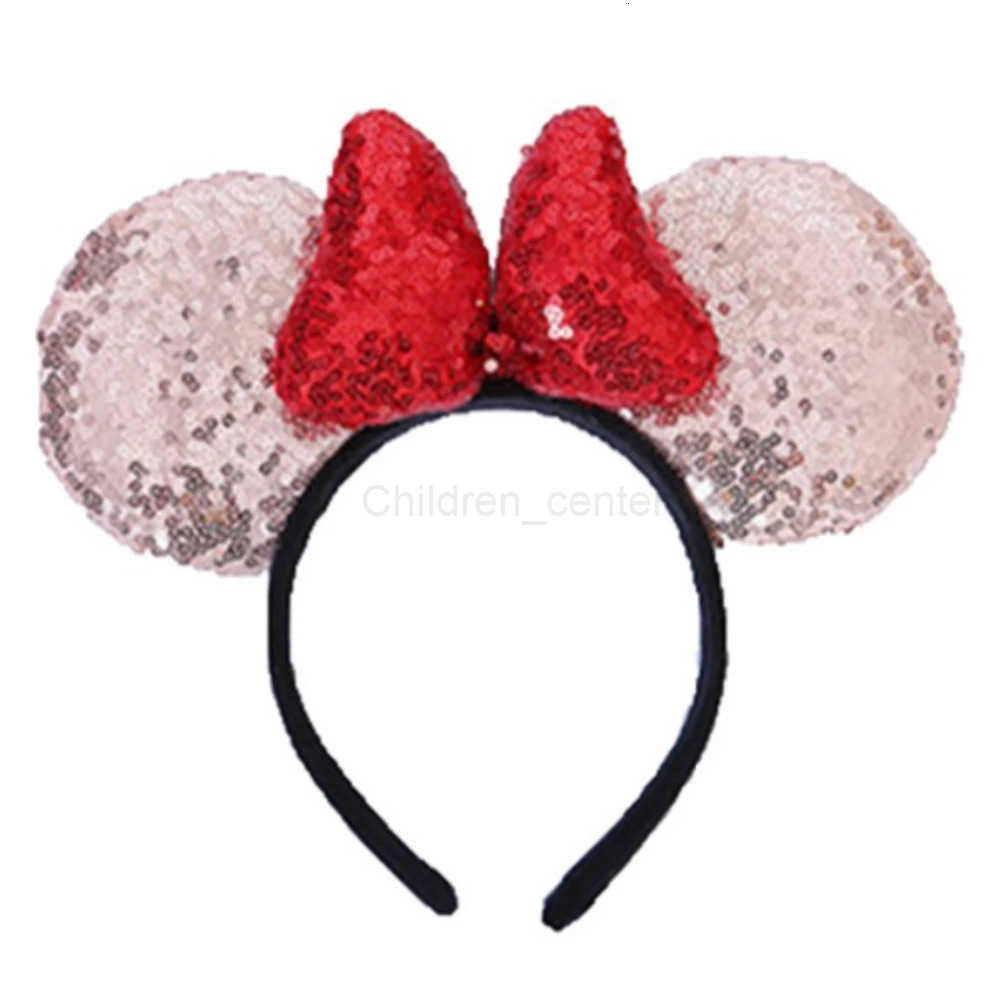 Disney Handmade Mouse Ears Headband for Women and Girls Polka Dot Bow Minnie Ears Costume Accessories Hair Hoop Party Headwear H251220
