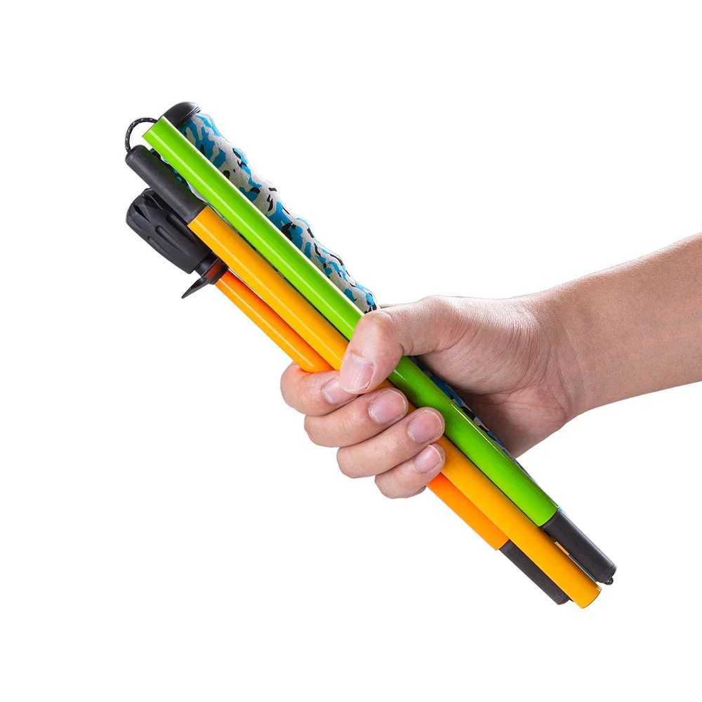 HEALING 115g Ultra Light Weight Trekking Poles Foldable Hiking Sticks Carbon Fiber Hiking Poles Walking Sticks Trekking Stick G251220