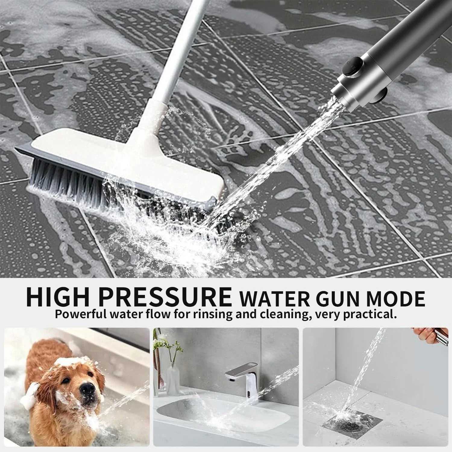 Filtered handheld View window for Shower Head bathroom shower faucet with new ion dropturbocharger and multiple spray modes C251220