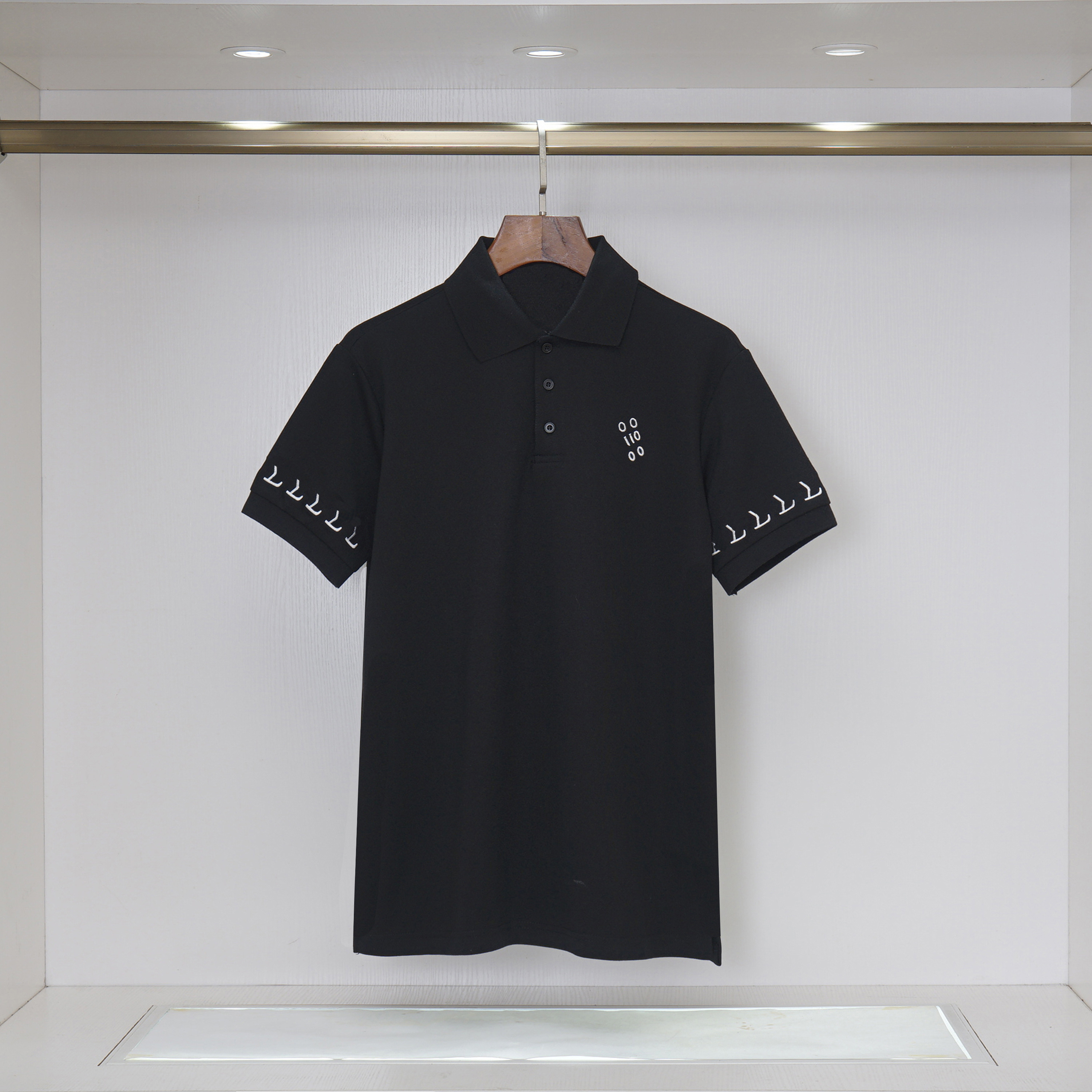 Mens Polos Summer Business HighEnd Solid Color High Quality Short Sleeve Polo Shirt Lapel Collar Men Fashion Casual No Trace Printing