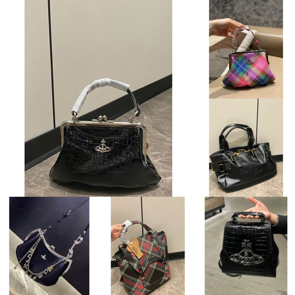 Empress Dowager Cixi Bag Saturn Vintage Bowling Bag HOBO Wanderer Bag Genuine Leather Hazel Underarm Bag Tote Bag 496