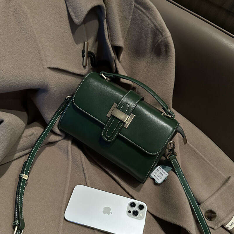 Luxury bag designer bag handbag Hobo women's small square bag 2025 new crossbody armpit bag retro leather light luxury shoulder bag cowhide small