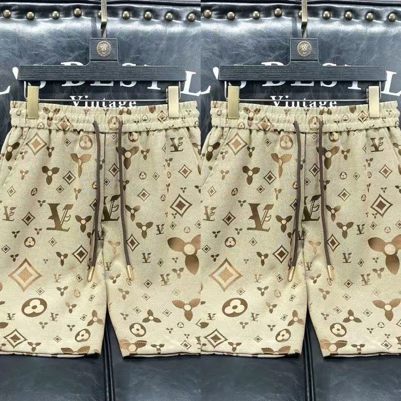 Men's Shorts Summer designer Luxury Mens shorts Beach pants classic double logo drawstring letter khaki print short casual cotton pant swimming trunks breeches