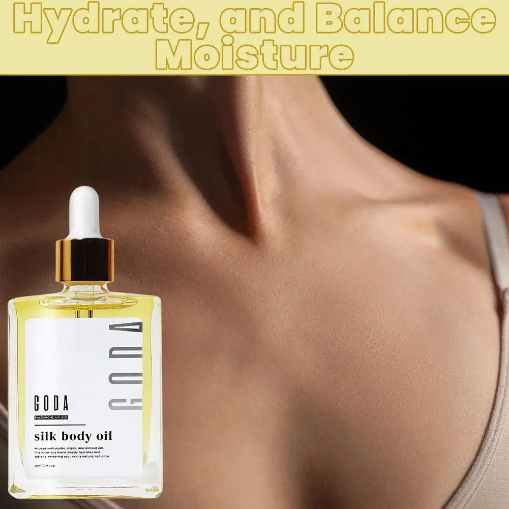 50ml GODA Silk Body Oil Brightens Tightens Deeply izes Reduces Blemishes Locks In e And Balances Water And Oil 251216