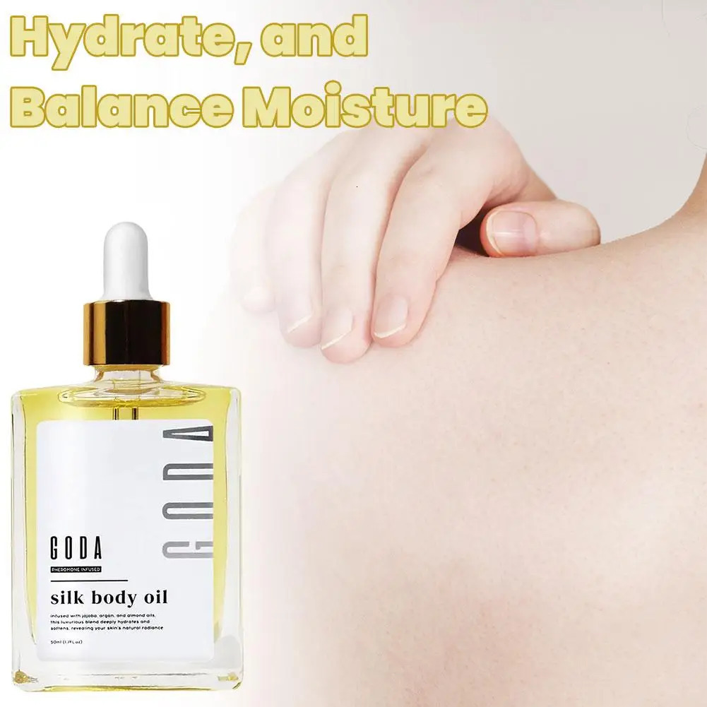 50ml GODA Silk Body Oil Brightens Tightens Deeply izes Reduces Blemishes Locks In e And Balances Water And Oil 251216