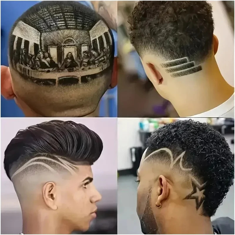 Professional Electric Hair Clipper for Men Rechargeable Cutting Machine Barber Shaver Haircut Remover Trimmer 251215