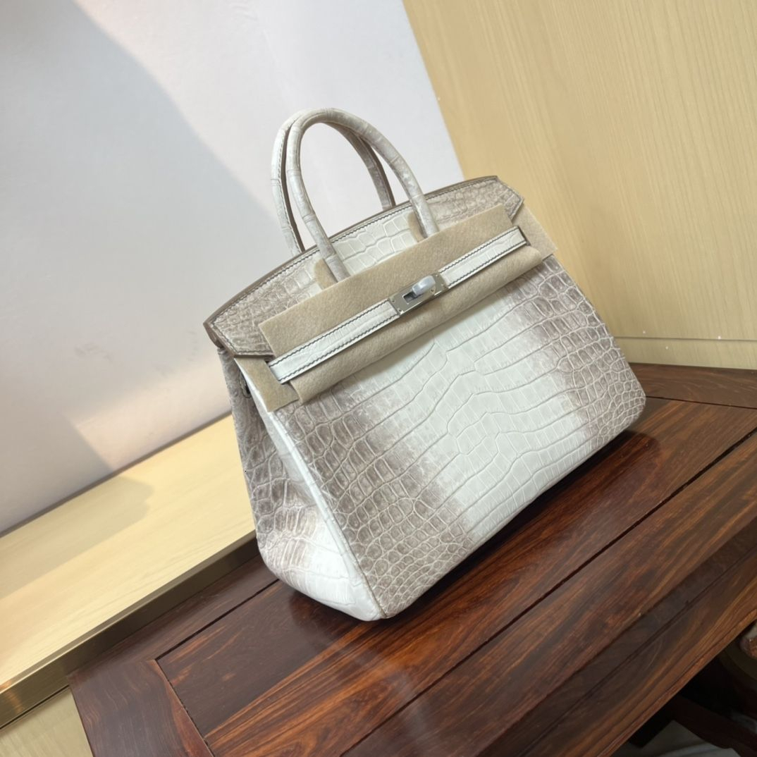 2025 New Fashion Women's Handbag Gradient Crocodile Pattern Bag Designer Genuine Leather Women's Handbag