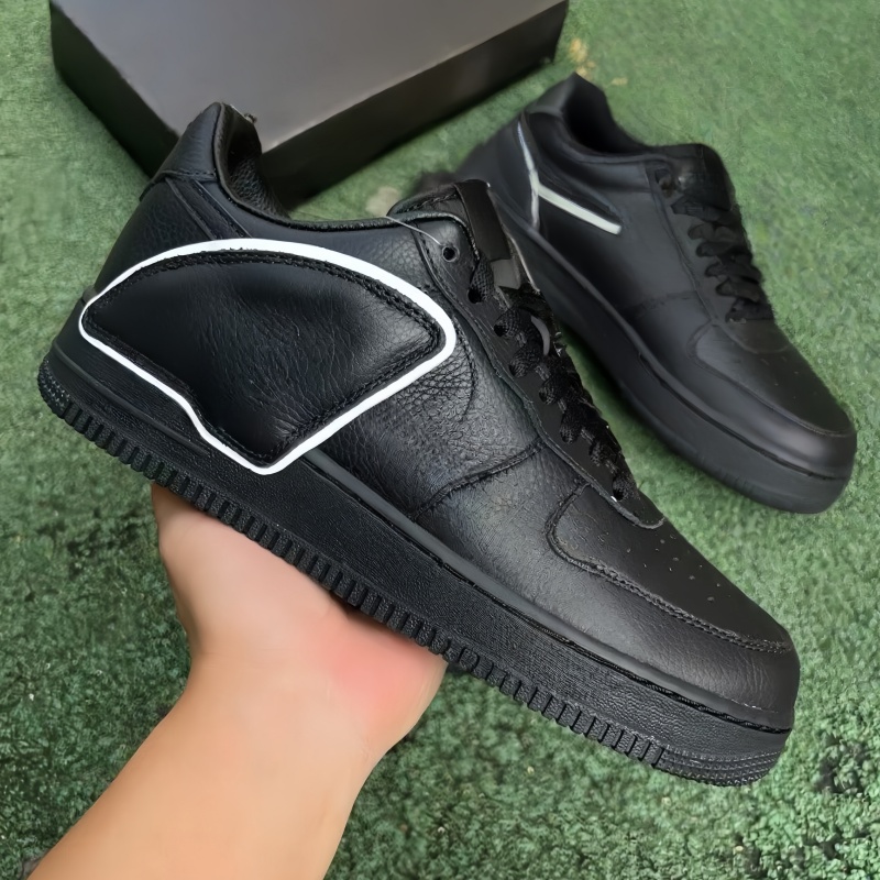 Classic fashionable casual shoes luxury designer shoes genuine leather tweed shoes outdoor anti-slip sneakers retro rubber flat shoes running shoes