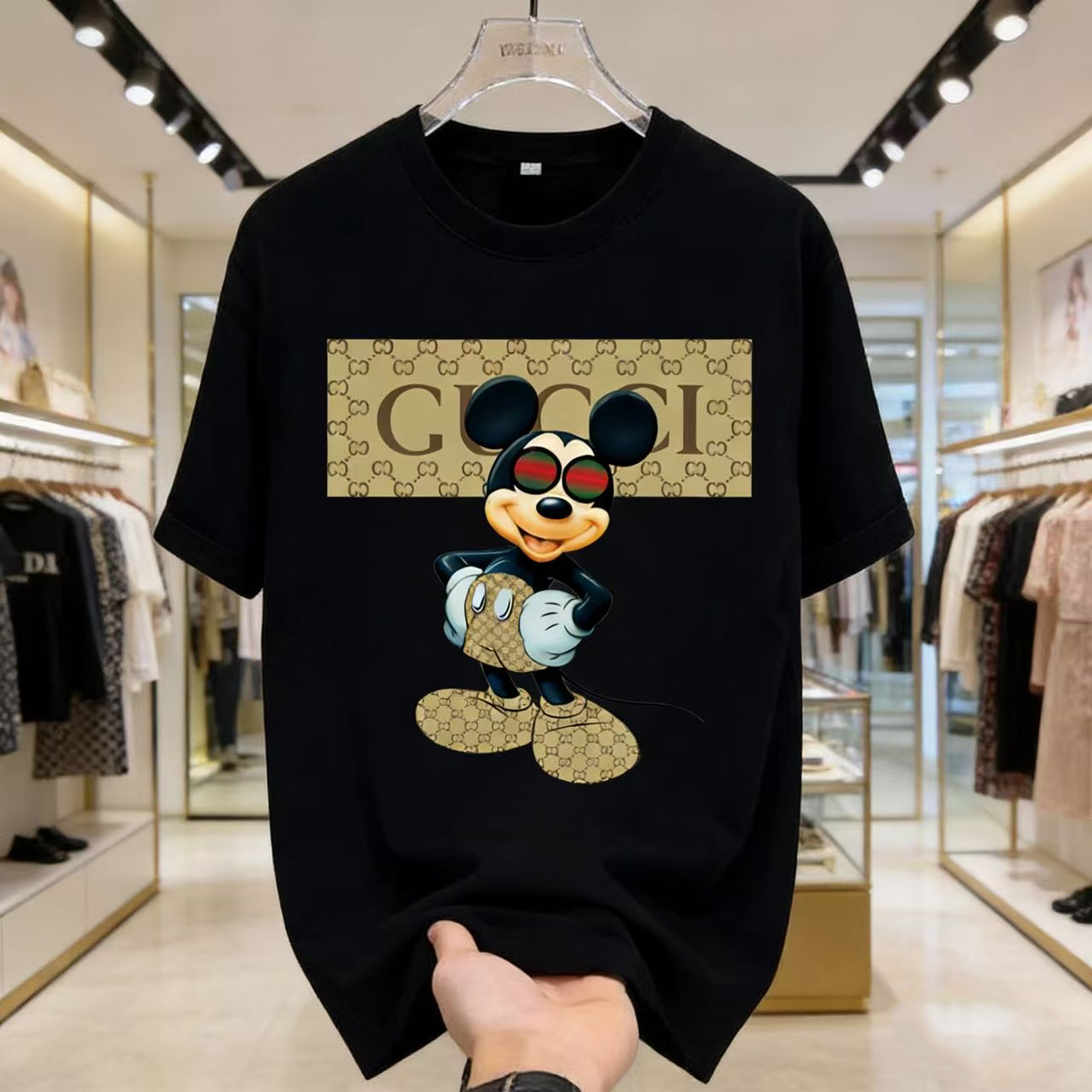 Mens T-Shirts Designer T-shirt Casual Mens Womens T-shirt Letters 3D Stereoscopic printed short sleeve best-selling luxury men's hip clothing Asian size S-5XL